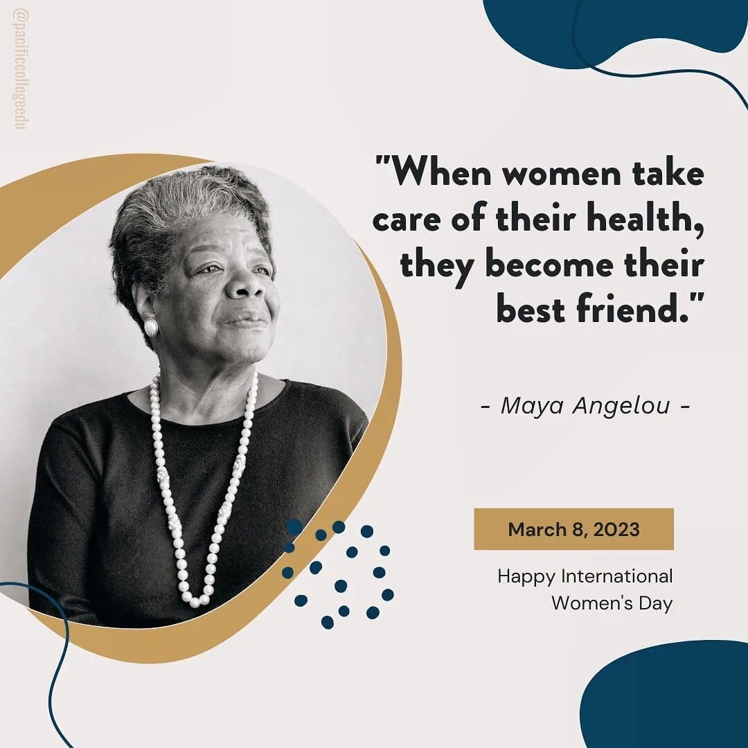 &quot;Happy International Women's Day to all the compassionate healers in our community and around the globe!&quot; 🌎 
Shared from @pacificcollegeedu 
&quot;Let today be an invitation to care not just for your patients, but also for yourself.&quot